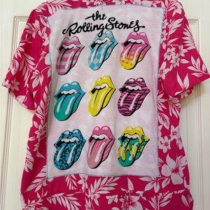 Rolling Stones Hawaiian Shirt